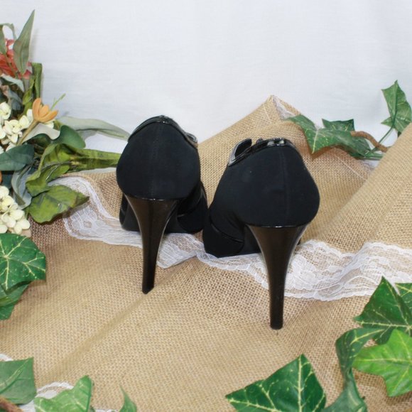 Brand New Jaclyn Smith Women's Heels Color Black Size 8.5 - Picture 5 of 6